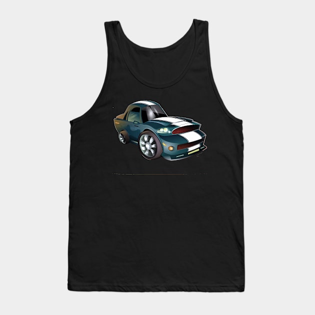 Ford Mustang Tank Top by Carmona